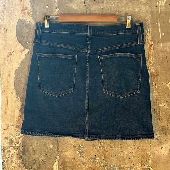 MADEWELL Denim Jean SKIRT  Sz 31 - Picture 2 of 5